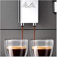Melitta Avanza - Kaffeevollautomat mit Milchsystem, Kaffeemaschine mit Mahlwerk und extragroßem Wassertank (1,5 l) für z. B. Cappuccino oder Espresso, mystic titan – Ansicht 2