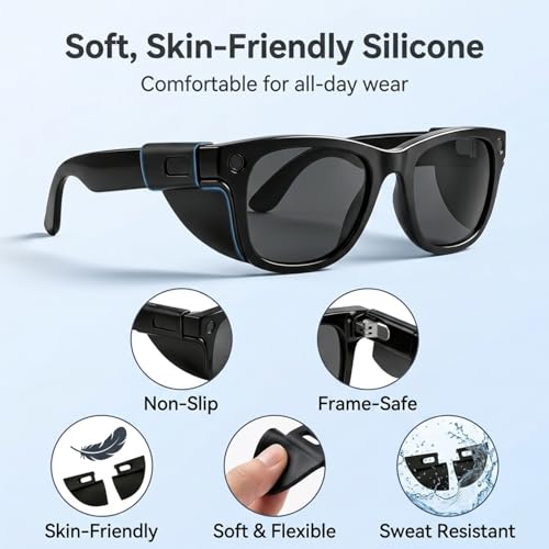 Image of ZORBES Meta Glasses LED Blocker Side Shields, Gen 1 /2 Silicone Accessory
