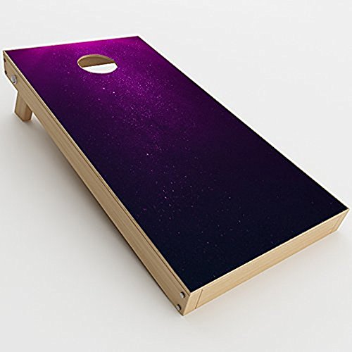 Skin Decal Vinyl Wrap for Cornhole Outdoor Game Bag Toss (2 x pcs. Skins only) / Purple dust