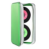 UENTIP Range CD Pochette,étui DVD Étui en Plastique Rigide pour 96 capacité de CD, Rang...