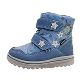  Richter Kinderschuhe Mädchen Winterstiefel Blau Freizeit, Schuhgröße:27 EU