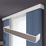 Photo Gallery binario per tende pannello per tenda da soffitto bianco, scatole per tende decorative senza binario, pannello per cornice in metallo per case e ristoranti, lunghezza personalizzabile(3.8m/12.5ft) Photo Gallery binario per tende pannello per tenda da soffitto bianco, scatole per tende decorative senza binario, pannello per cornice in metallo per case e ristoranti, lunghezza personalizzabile(3.8m/12.5ft)