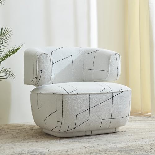 Image of Home Centre Alpine Accent Chair - White
