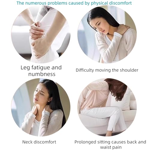 APSWUDR Manual Massage Tools,Manual Hammer Massager, Handheld Back Massager,2POrange/Dark Green (Blue Green)