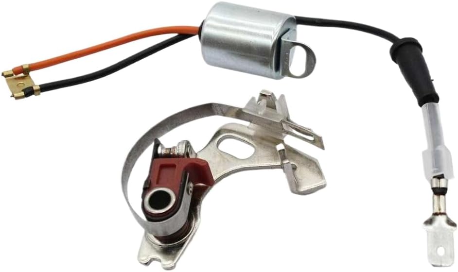 Distributor Points And Condenser Set Compatible With 43D 45D Systems