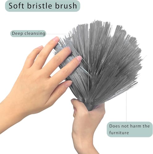 Image of Multi Purpose Microfiber Duster for Home and Car Use (3 in 1 Grey MOP)