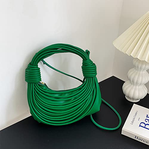 Women Shoulder Bags Clutch Purse Hobo Satchel Handbag Mini Cute Tote With Zipper Evening Leather Bag Green #TOP6