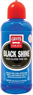Griot's Garage 10995 Black Shine Tire Gel 16oz , Blue