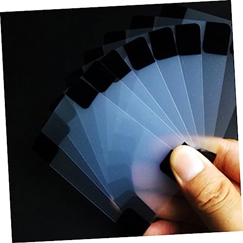 Abaodam 3stücke wasserdichte Pokerkarten Aus Kunststoff Transparentes Design Für Unvergessliche Spielabende Für Familien Kratzfest Und Langlebig Perfektes Für Spielsammler – Bild 6