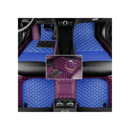 Alfombrillas Alfombrillas para Suzuki para Invicto 2022-2026 Accesorios El Interior del Coche(Blue Purple)