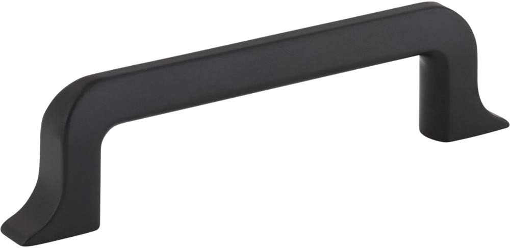 Jeffrey Alexander 96 mm Center-to-Center Matte Black Callie Cabinet Pull