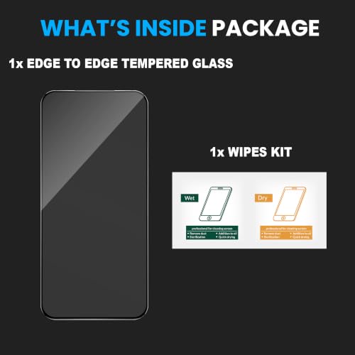 Image of FIRST MART Tempered Glass for Redmi Note 17 Pro, 9H Full-Glue Screen Protector, 3D Edge-to-Edge, HD Clear, Oleophobic, Case-Friendly, Black, Pack of 1