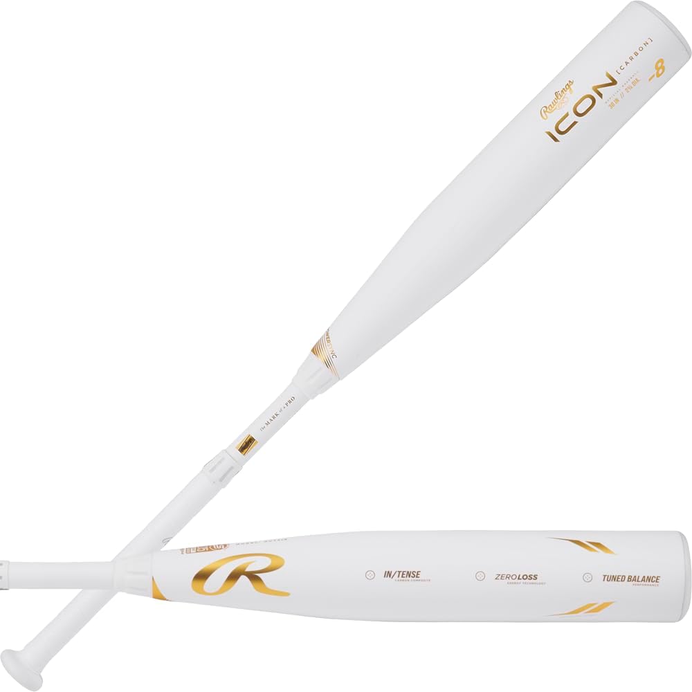 Rawlings | 2024 | ICON Baseball Bat | USSSA | -5 / -8 / -10 Drop | 2 3/4" Barrel | 2 Pc. Composite