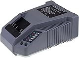 Grau Ladegerät passend zu Bosch GSR 14,4 VE-2-LI Serie, 14,4V-18V, Grau
