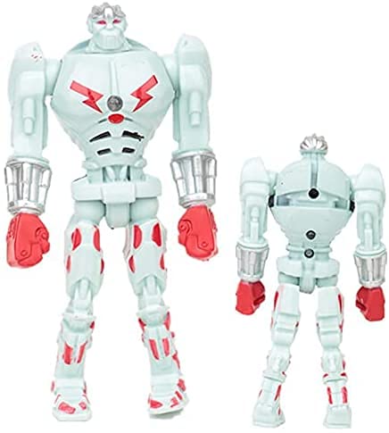 Fulshion Real Steel Set Toys Twin Cities Zeus Action Figure Toys Atom Movie Zeus Twin Cities Midas Robot Pvc 13Cm Anime Nonjakks Robot #TOP5