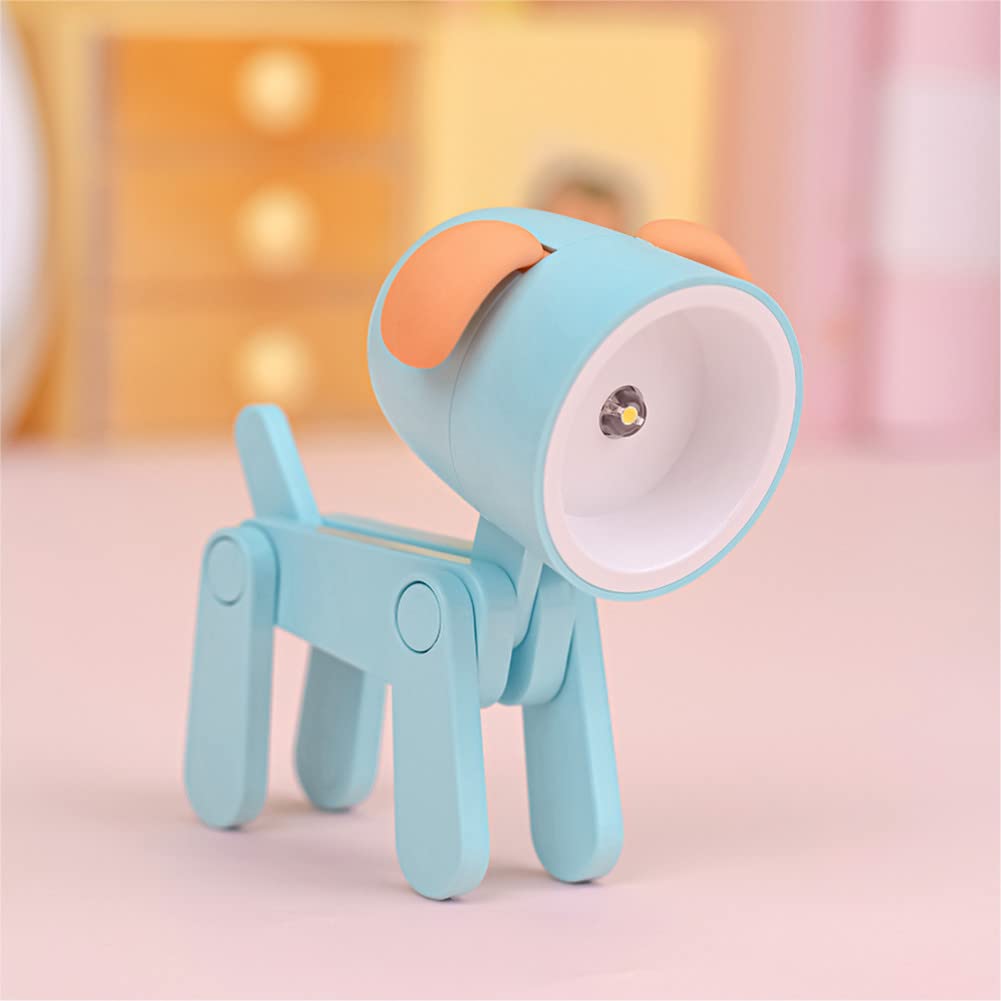 Cute Night Light for Kids Adorable Mini Led Table Desk Lamp Decorative Lamp Nightstand Animal Pet Nightlights Christmas
