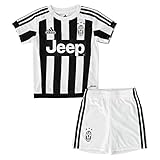  adidas Juve H Baby Trainingsanzug Kinder, Weiß/Schwarz, Juve H Baby, weiß/schwarz, 80