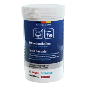 Bosch, Siemens, Neff, Gaggenau Schnellentkalker für Wasch- und Spülmaschinen 250g