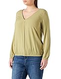 edc by ESPRIT Damen 991CC1F311 Bluse, 315/LEAF Green, XL