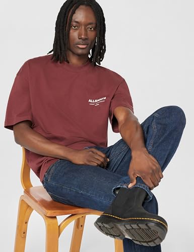 Image of AllSaints Men's Underground Oversized Short Sleeve Crew Neck Shirt