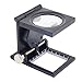 Lente d'ingrandimento da testa, occhiali da ingrandimento con luce LED, ingrandimento 15 X, con fascetta da testa removibile, ideale per gioiellieri, elettricisti, gioielli, cucito nero 2