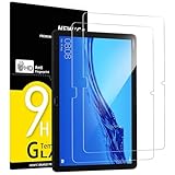 NEW'C 2 Stück, Schutzfolie für Huawei MediaPad M5 Lite 10,1 Zoll, Panzer Schutz Glas Folie,9H Festigkeit,HD Bildschirmschutzfolie, 0.33mm Ultra-klar