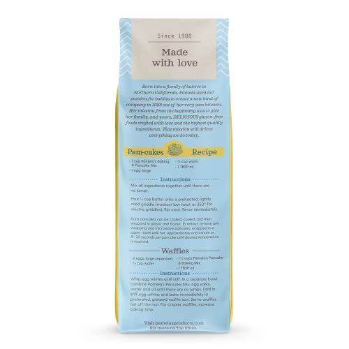 Pamela's Products Gluten And Wheat Free Baking And Pancake Mix - 24 Oz- (Pack - 3) #TOP3
