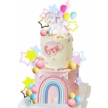 Unicorn Cake Topper Rainbow Cake Topper Unicorn Birthday Cake Decorations