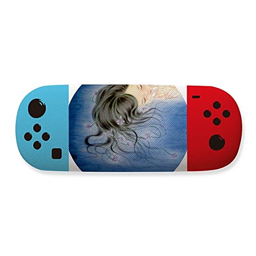 Étui de rangement aquarelle lunettes créatif Orchidée Fantasy boîtier rigide