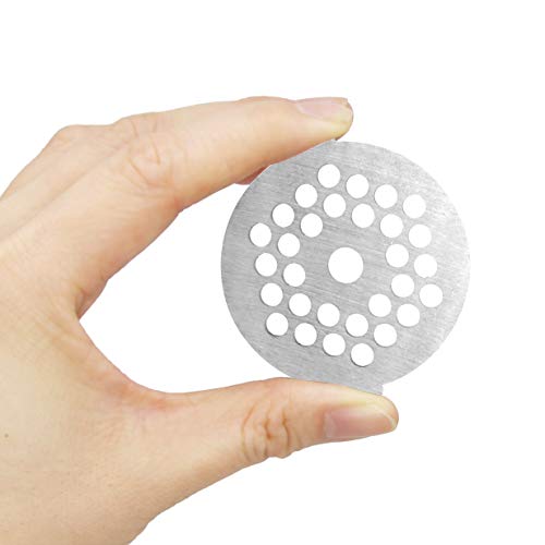 Together-life 7 Piece Stainless Steel Meat Grinder Plates & Blades for Food Chopper & Meat Grinder - Thumbnail 6