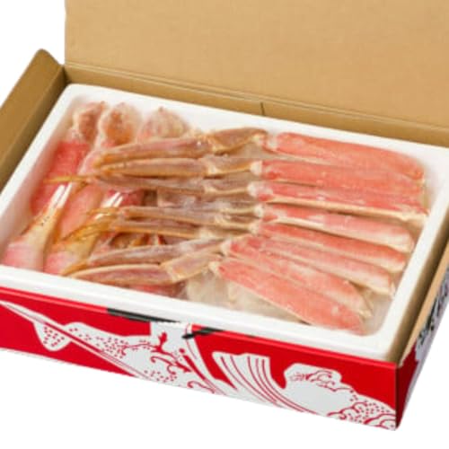 ズワイガニ カット済 ビードロセット 1.2kg 3人前 北海道 網走市