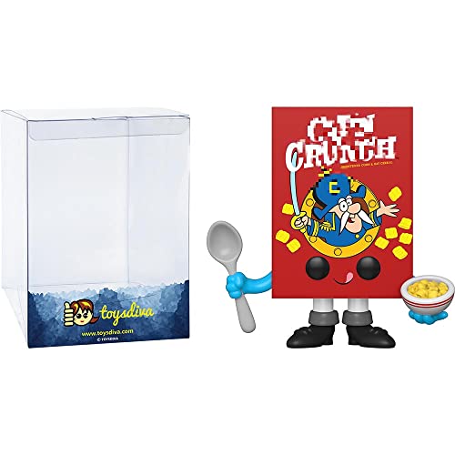C A P 'N Crunch: P O P ! Ad Icons Vinyl Figurine Bundle With 1 Compatible 'Toysdiva' Graphic Protector (187-57772 - B)