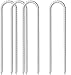 Produktbild Erdanker Bodenanker, 6 Stück Heringe Metall, 30cm Zeltheringe, Erdnägel zur Befestigung von Zelten, Trampolinen, Zäunen, Gewächshäusern