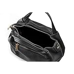 Baroncelli Italian Leather Purse for Women Genuine Soft Leather Medium Size Shoulder Crossbody Bag Made in Italy