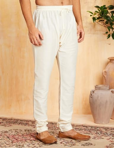 Image of Amazon Brand - Symbol Men Festive Long Kurta & Pyjama Set (2pcs)