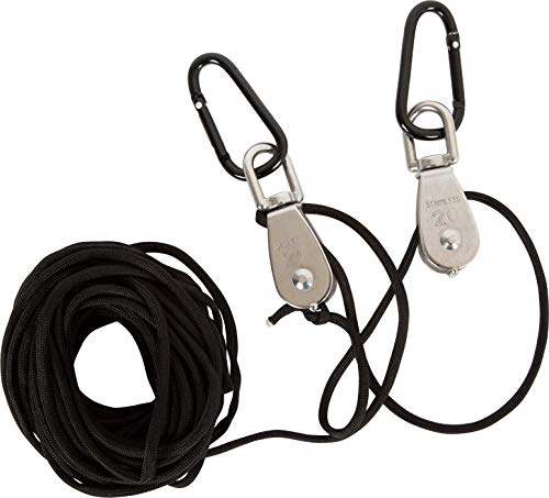 Small Foot Flaschenzug mit Metalleimer, Zubehör fürs Baumhaus/Spielturm, Gartenspielzeug für Kinder ab 3 Jahren, Spielwerkzeug 11905, Mehrfarbig