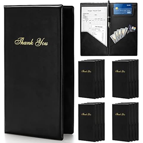Lyellfe 12 Pack Black Check Presenters Cover