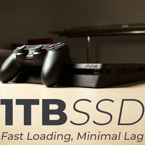 image for Zeust PlayStation 4 Slim 1TB Console Bundle - Includes the PS4 Console