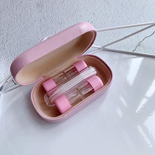 Lens Case Plastic Hard Lenses Box Cute Eyeglass Container Christmas Gift(3) image 2
