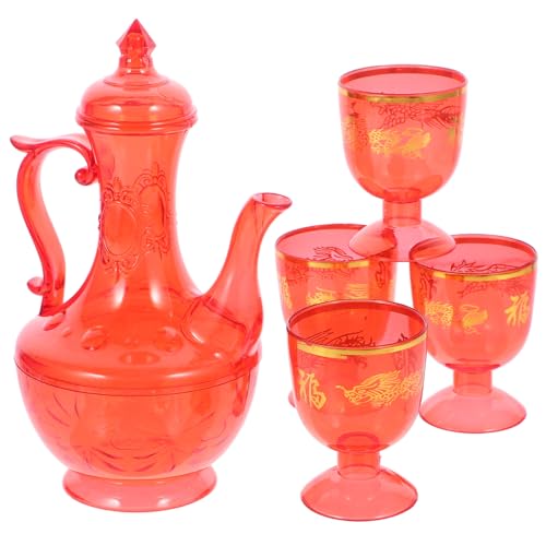 SOLUSTRE Tazzine Per Offerte d Acqua Vasi Di Buddha Forniture Di Culto Riutilizzabili Per Meditazione Buddista Realizzate in Plastica Robusta Sicure e Pratiche Per Uso Duraturo Bordi