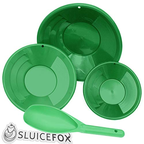 Sluice Fox Prospectors Gold Panning Starter Kit | Gold Pans |Pay Dirt Sand Scoop #TOP5