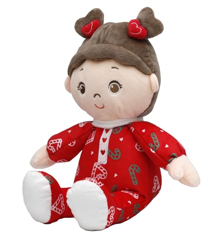 Muñeca suave Baby Starters Ruby 33 cm con pijama miniatura 3