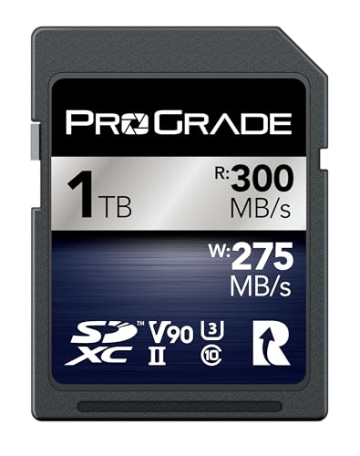 Carte Mémoire ProGrade Digital SDXC UHS-II V90 Iridium (1 to)