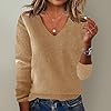 Wool Sweater Women Cozy Cashmere Sweaters for Wome... #4