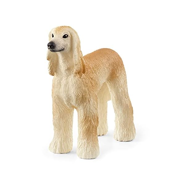 schleich 13938 Afghanischer Windhund, für Kinder ab 3+ Jahren, FARM WORLD - Spielfigur