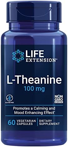 100mg L-Theanine 60 Vegetarian Capsules