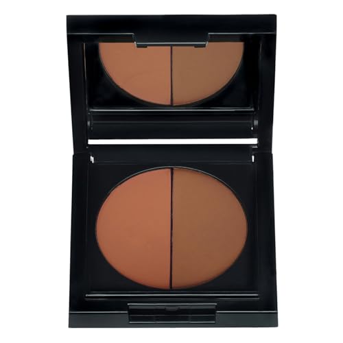 Idun Minerals - Duo Concealer - Double-Shade Compact Creamy Concealer - Smooth Texture Hides Imperfections - Even Matte Finish - Provides Full Coverage And Long Lasting Results - Manviol - 0.1 Oz