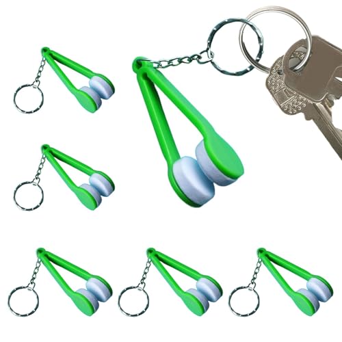 Limpiador de gafas – Herramienta de limpieza de gafas | Limpiador de cristales | Limpiador de lentes portátil multifunción | Accesorios portátiles para gafas | Herramienta de limpieza