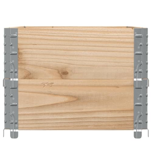 Jardinera de madera de pino para transformar tu terraza o balcón 4