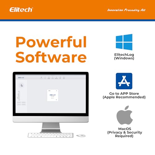 Elitech RC-4HC USB Temperature and Humidity Data Logger 16000 Points Record Capacity